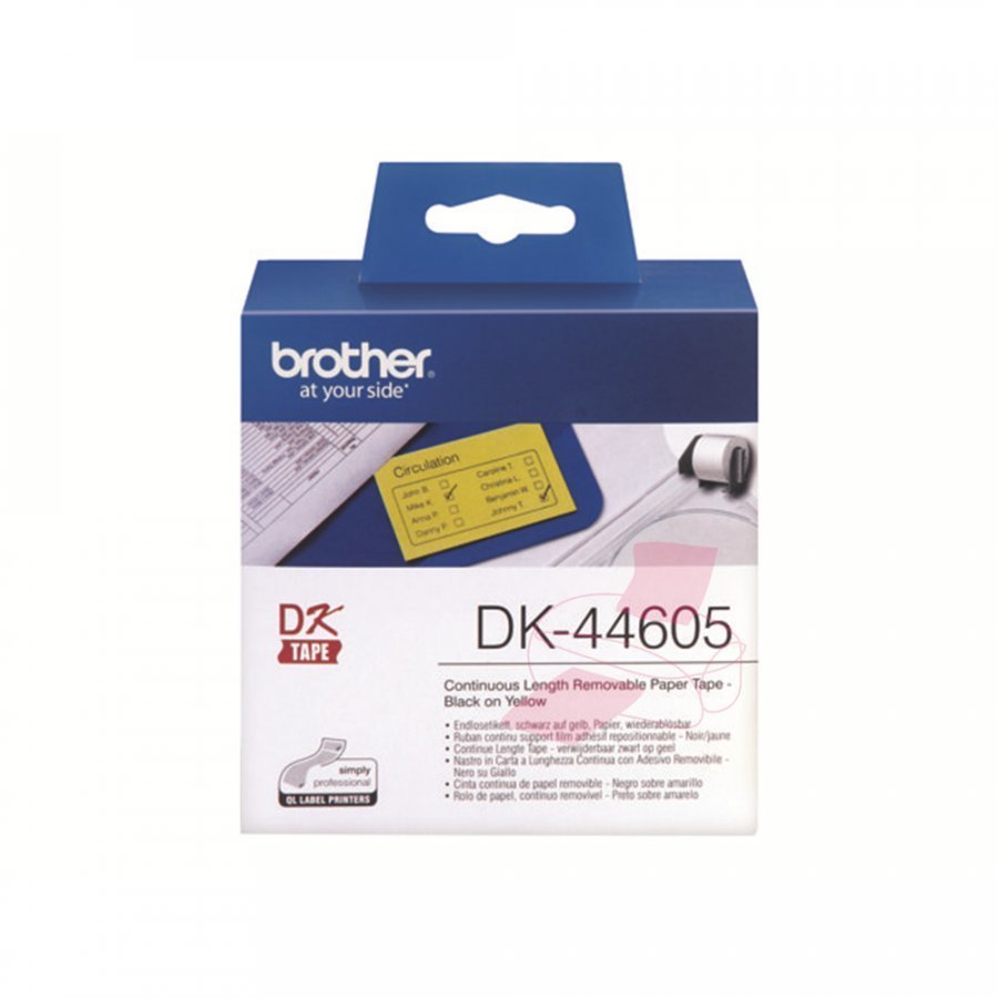 Brother DK44605 Irrotettavat Tarralipukkeet