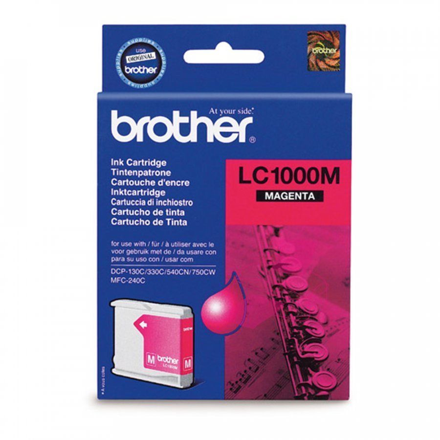 Brother LC1000M Magenta Mustepatruuna