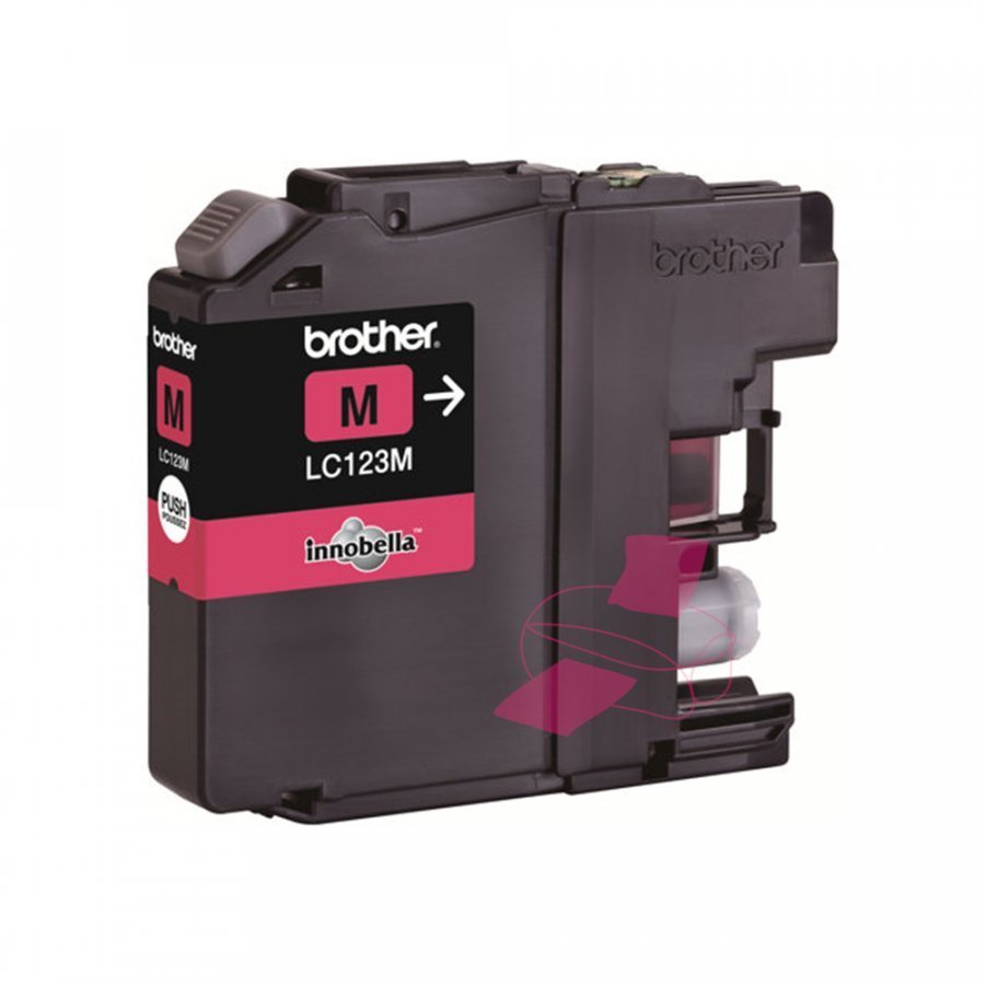 Brother LC123M Magenta Mustepatruuna