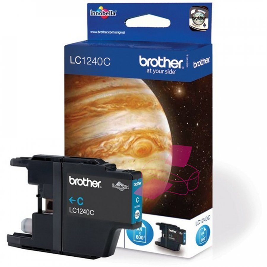 Brother LC1240C Cyan Mustepatruuna