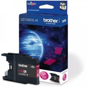 Brother LC1280XLM Magenta Mustepatruuna