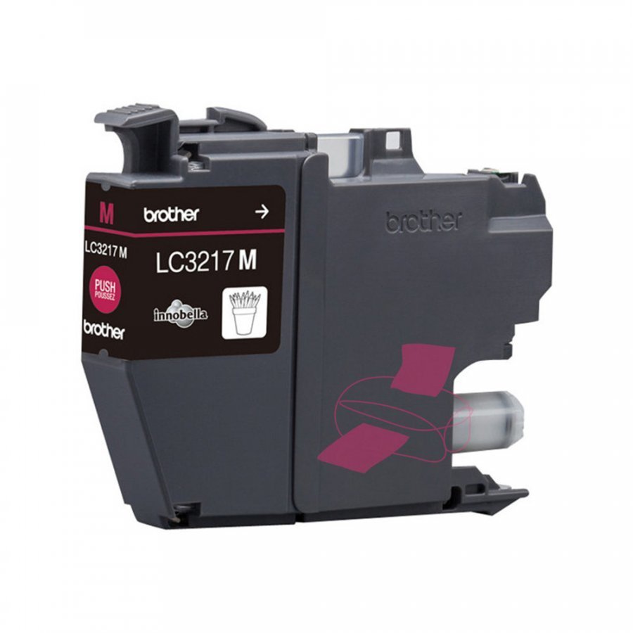 Brother LC3217M Magenta Mustekasetti