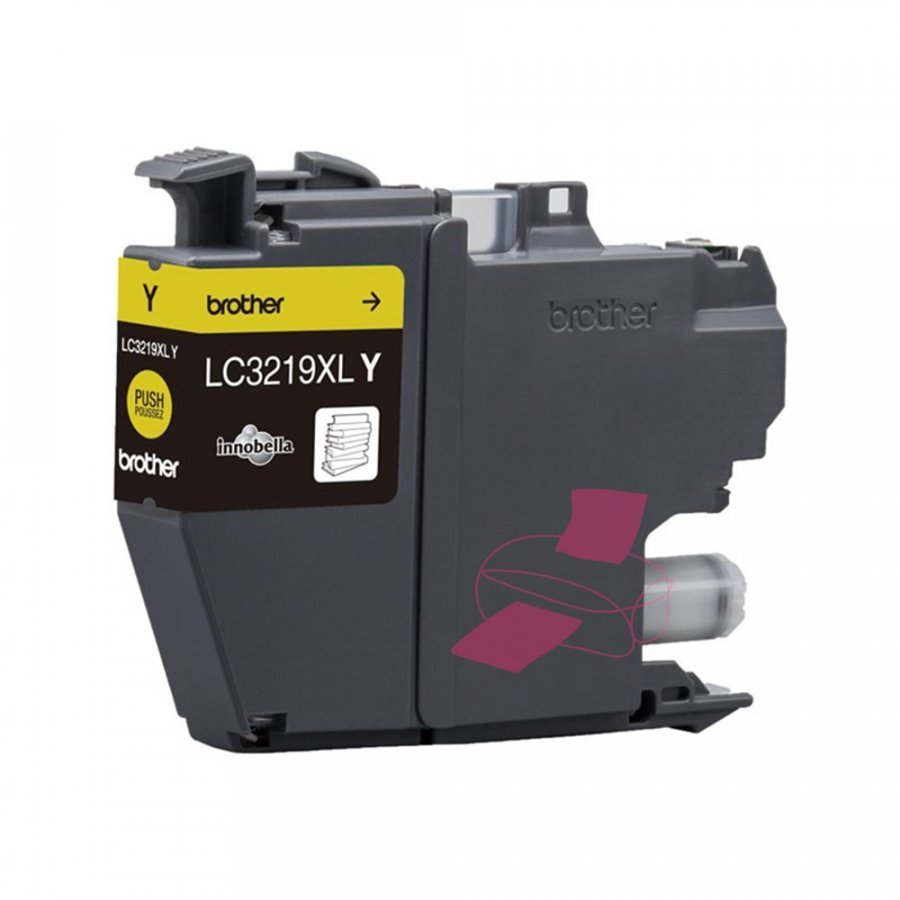 Brother LC3219XLY Keltainen Mustekasetti