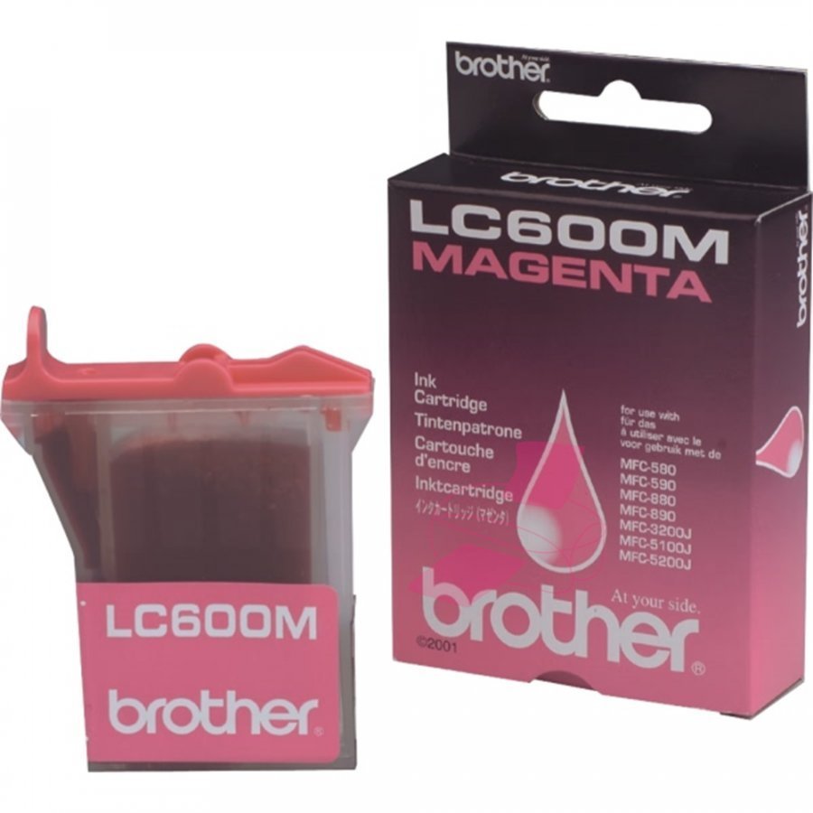 Brother LC600M Magenta Mustepatruuna