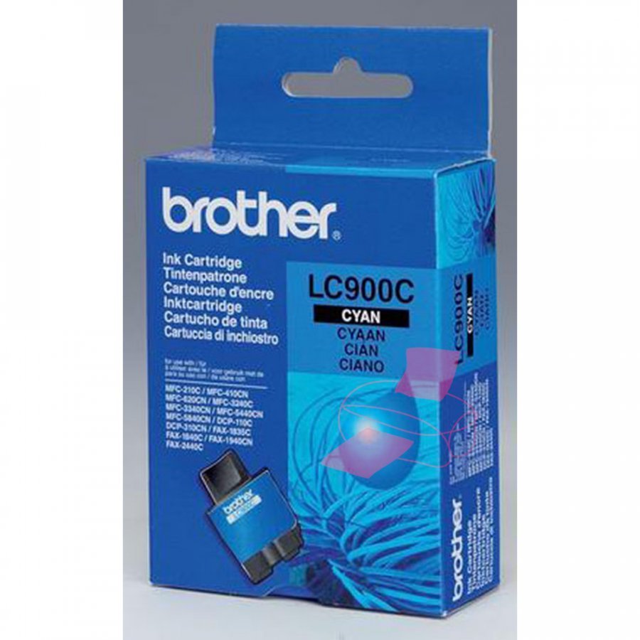 Brother LC900C Cyan Mustepatruuna