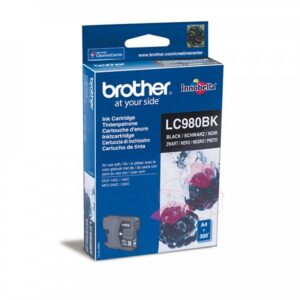 Brother LC980BK Musta Mustepatruuna