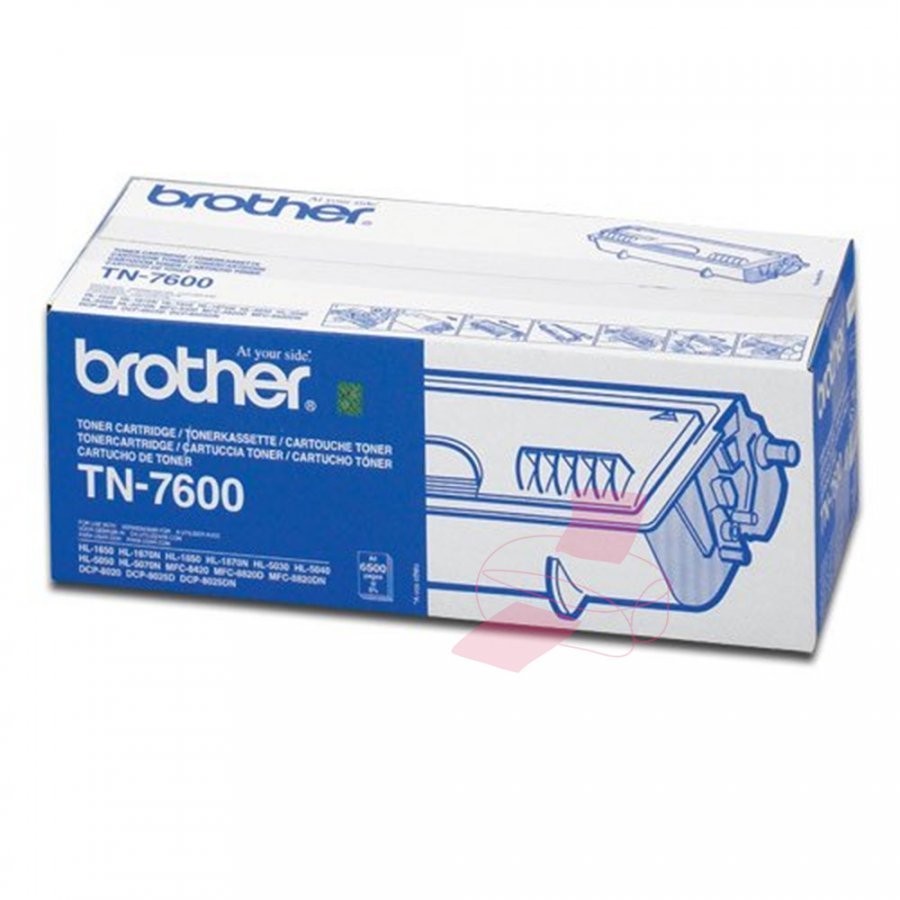 Brother TN7600 Musta Värikasetti