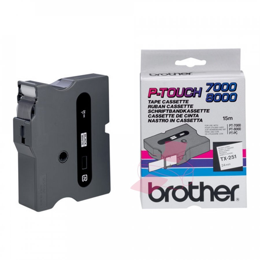 Brother TX251 Laminoitu Tarranauha