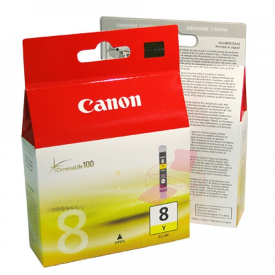 Canon CLI8Y Keltainen Mustepatruuna