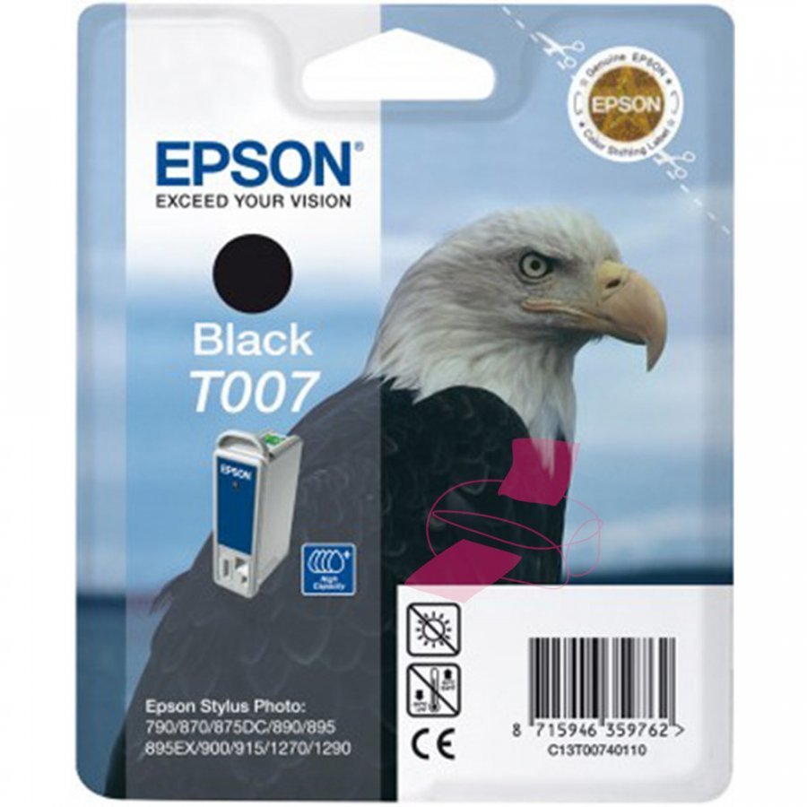 Epson T007401 Musta Mustepatruuna