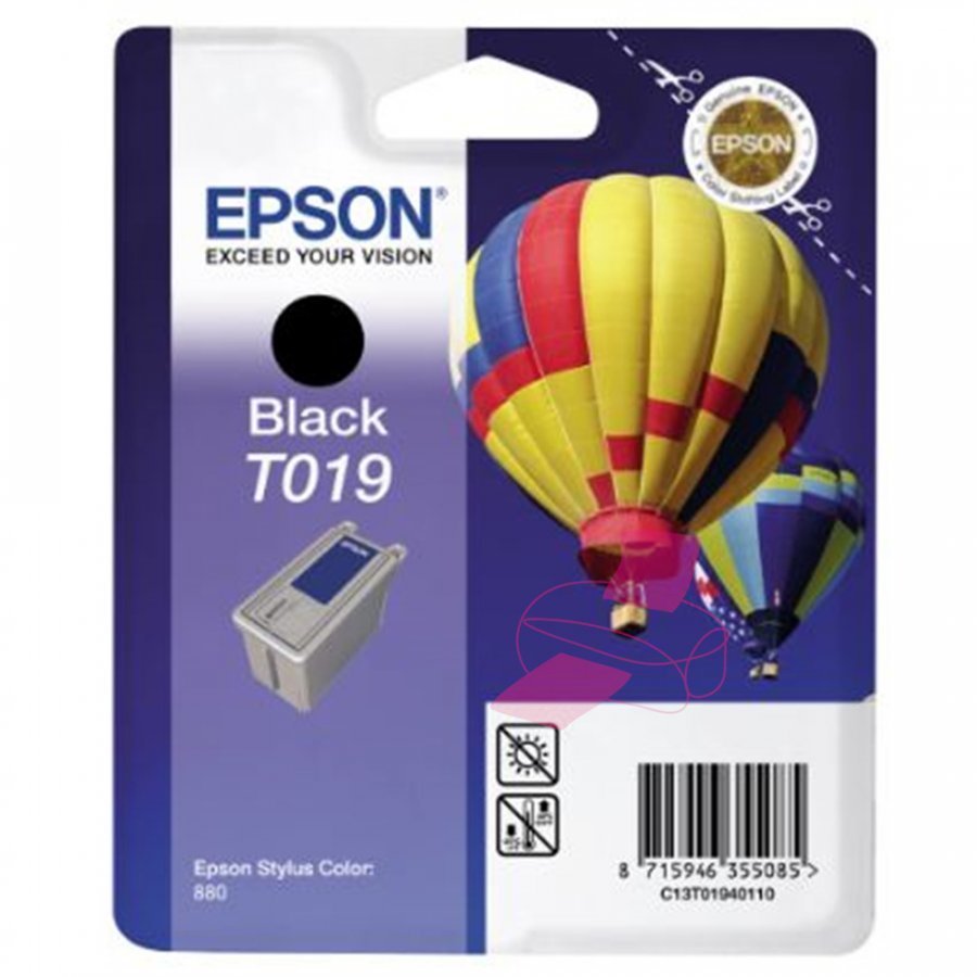 Epson T019 Musta Mustepatruuna