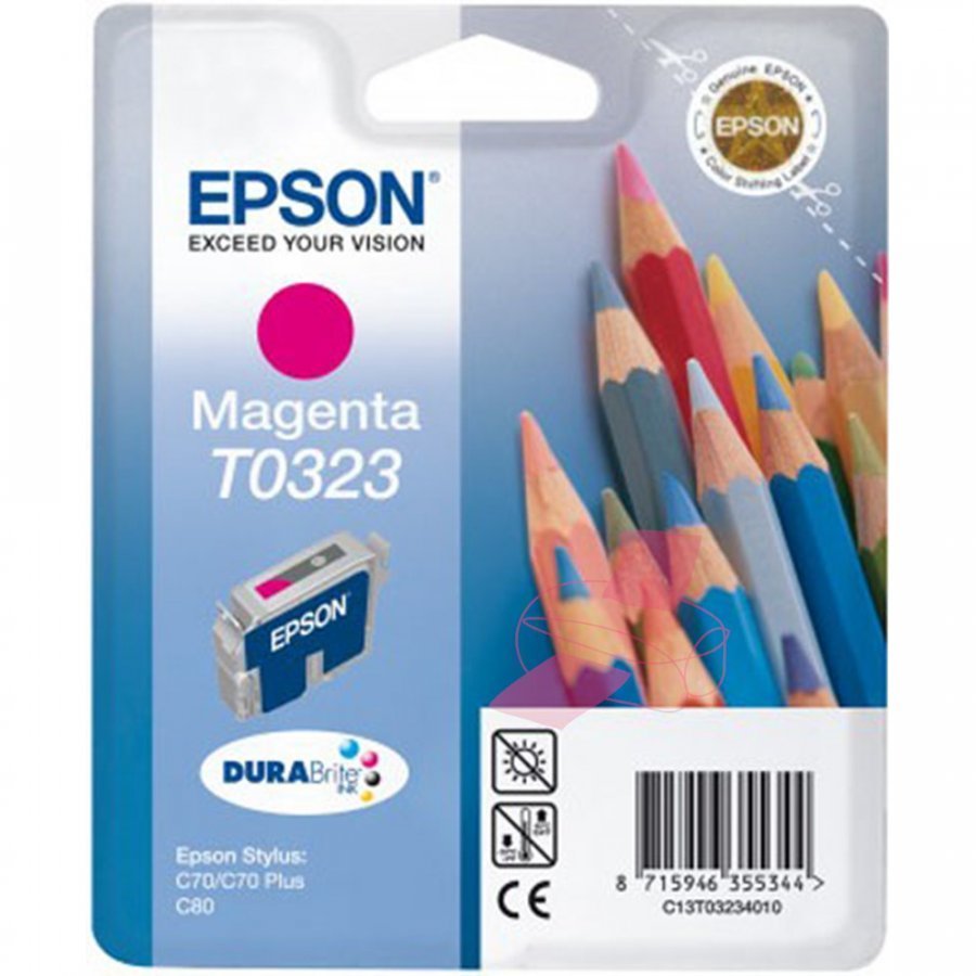 Epson T0323 Magenta Mustepatruuna