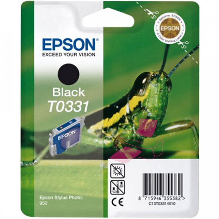 Epson T0331 Musta Mustepatruuna