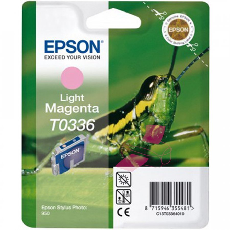 Epson T0336 Light Magenta Mustepatruuna