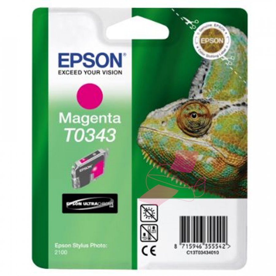 Epson T0343 Magenta Mustepatruuna