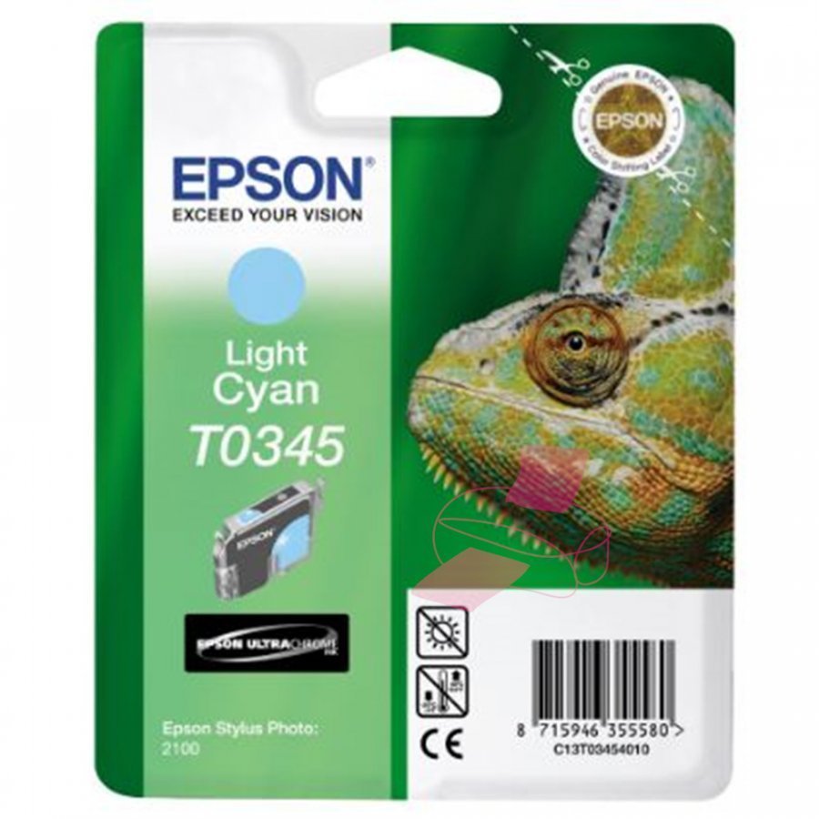 Epson T0345 Light Cyan Mustepatruuna