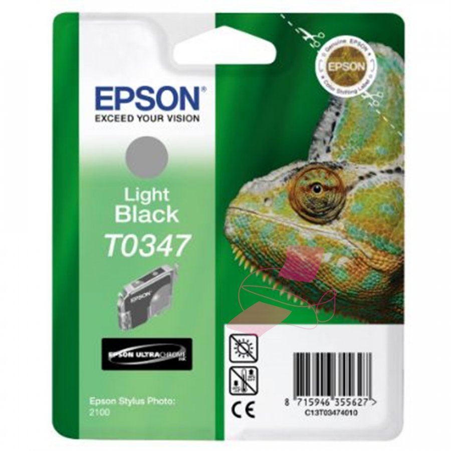 Epson T0347 Light Musta Mustepatruuna