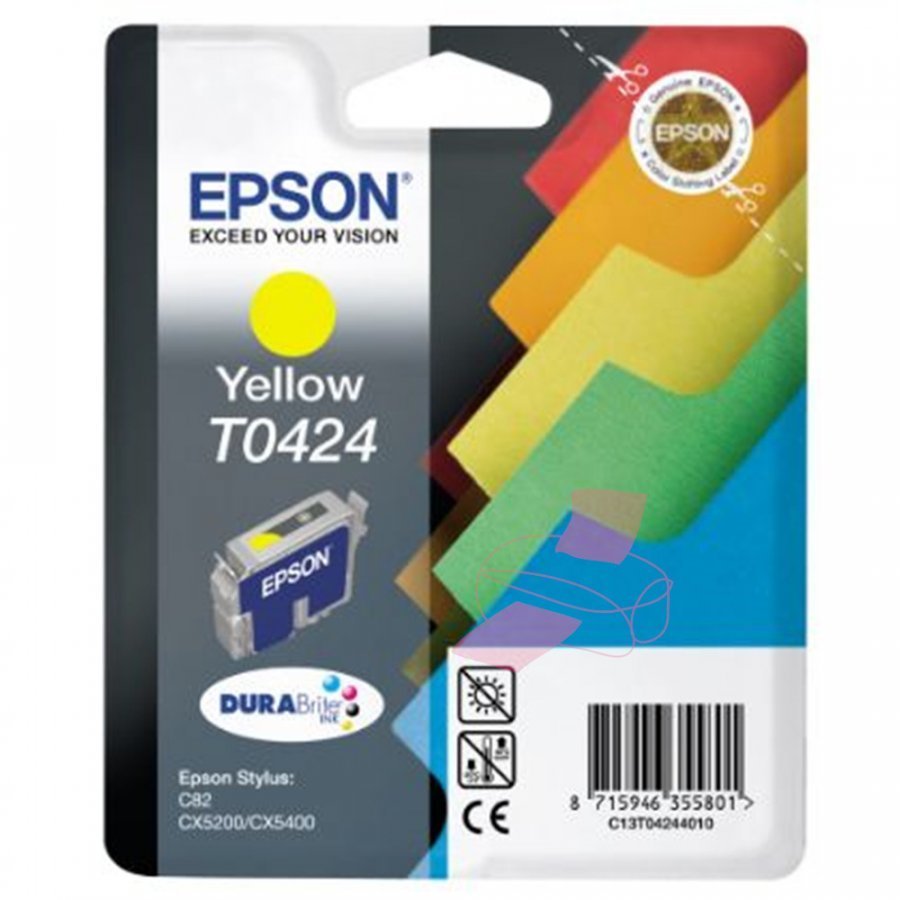 Epson T0424 Keltainen Mustepatruuna