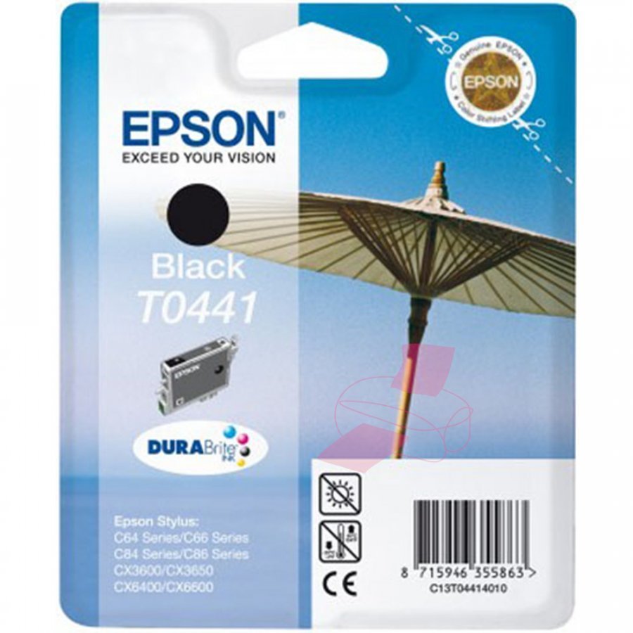 Epson T0441 Musta Mustepatruuna