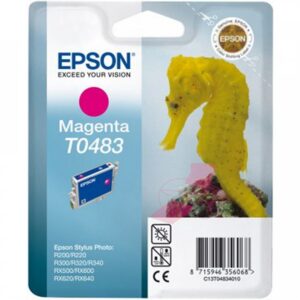 Epson T0483 Magenta Mustepatruuna