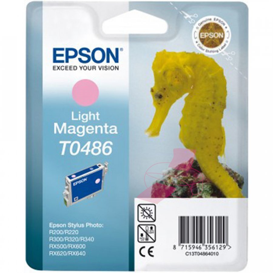 Epson T0486 Light Magenta Mustepatruuna