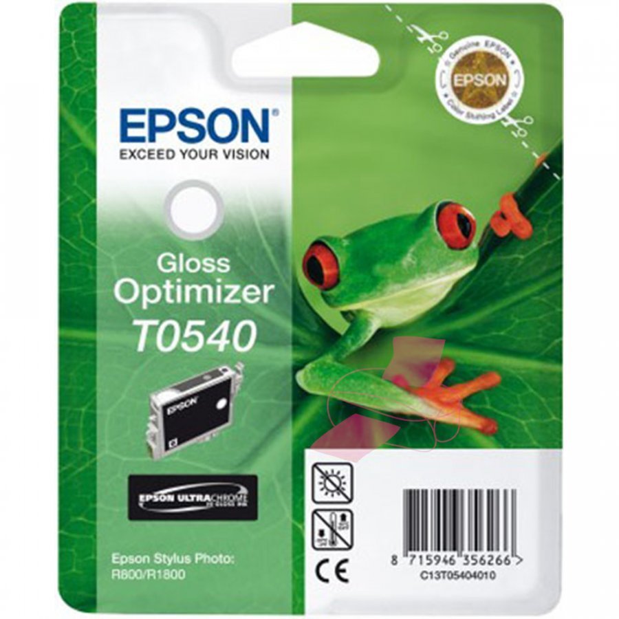 Epson T0540 Gloss Optimizer Mustepatruuna