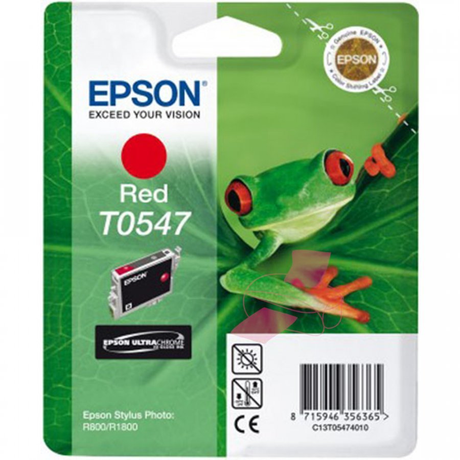 Epson T0547 Punainen Mustepatruuna