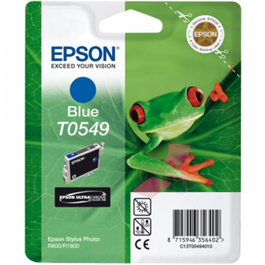 Epson T0549 Sininen Mustepatruuna