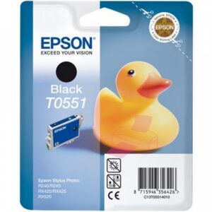 Epson T0551 Musta Mustepatruuna