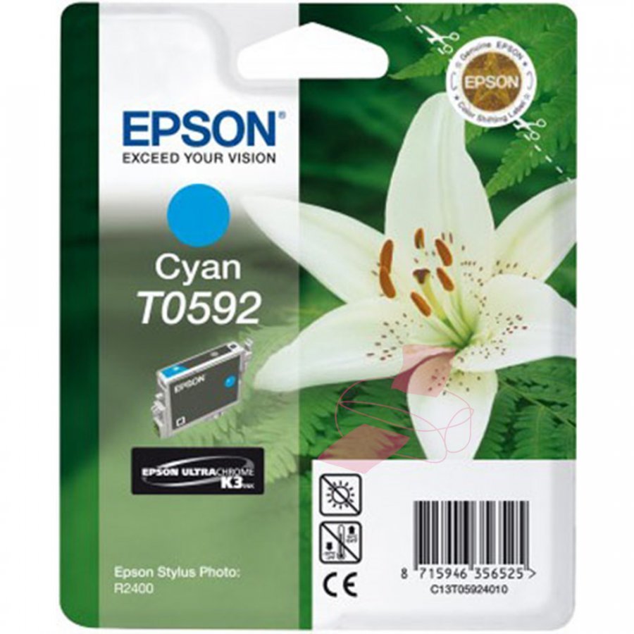 Epson T0592 Cyan Mustepatruuna