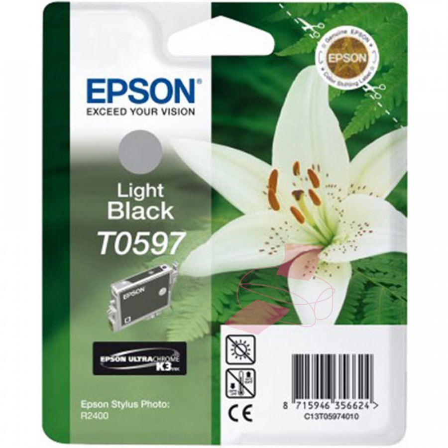 Epson T0597 Light Musta Mustepatruuna