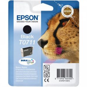 Epson T0711 Musta Mustepatruuna