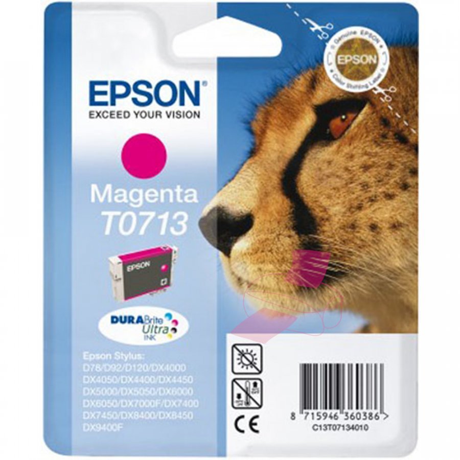 Epson T0713 Magenta Mustepatruuna
