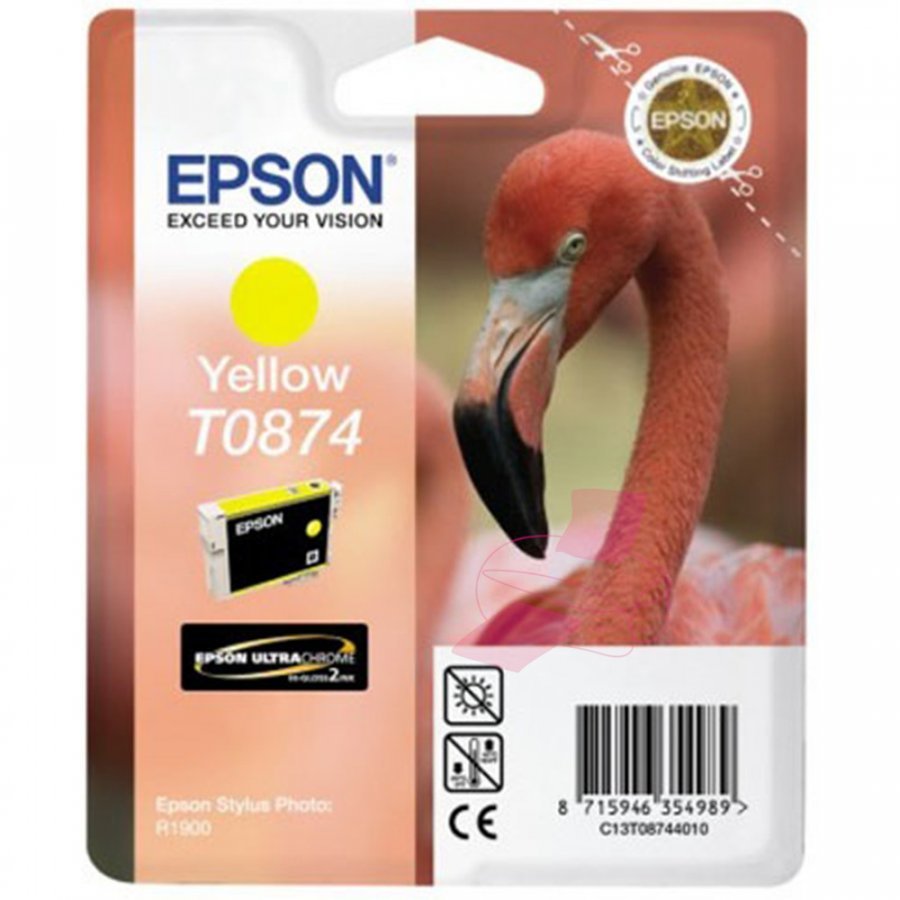 Epson T0874 Keltainen Mustepatruuna