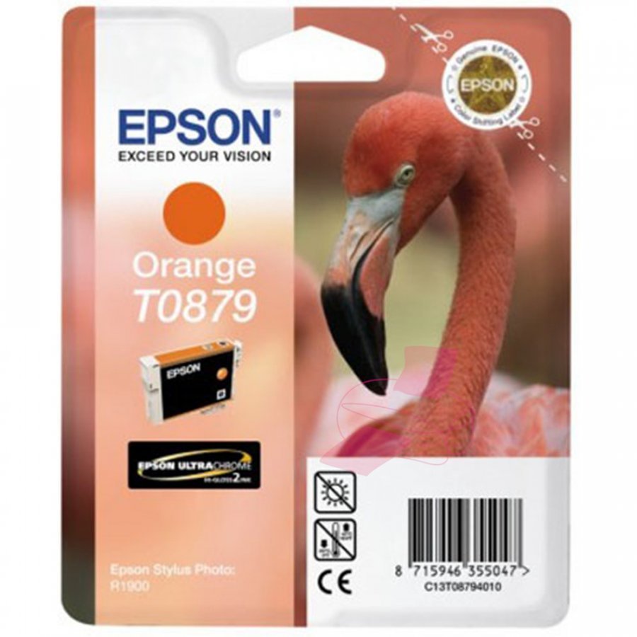 Epson T0879 Oranssi Mustepatruuna