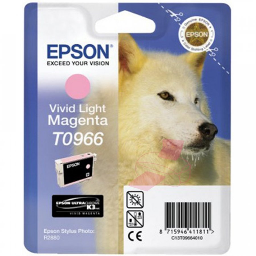 Epson T0966 Light Magenta Mustepatruuna