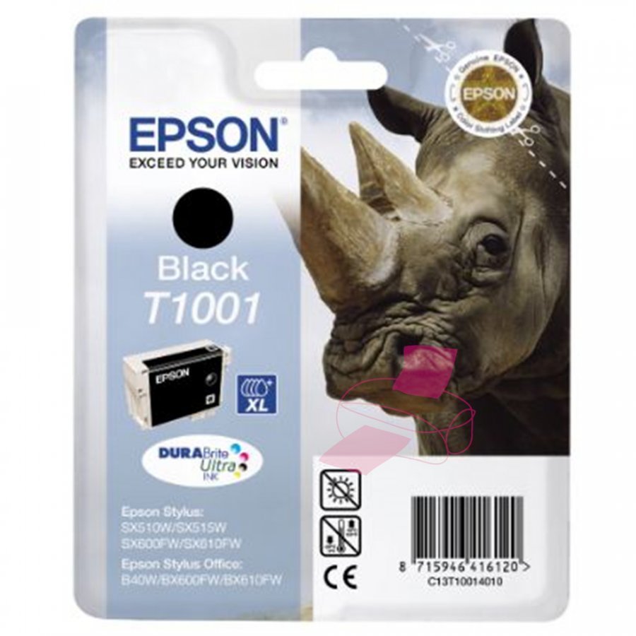 Epson T1001 Musta Mustepatruuna