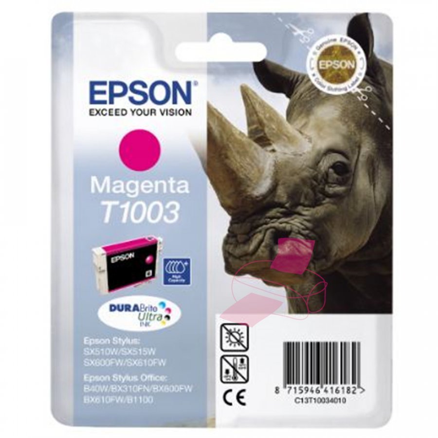 Epson T1003 Magenta Mustepatruuna