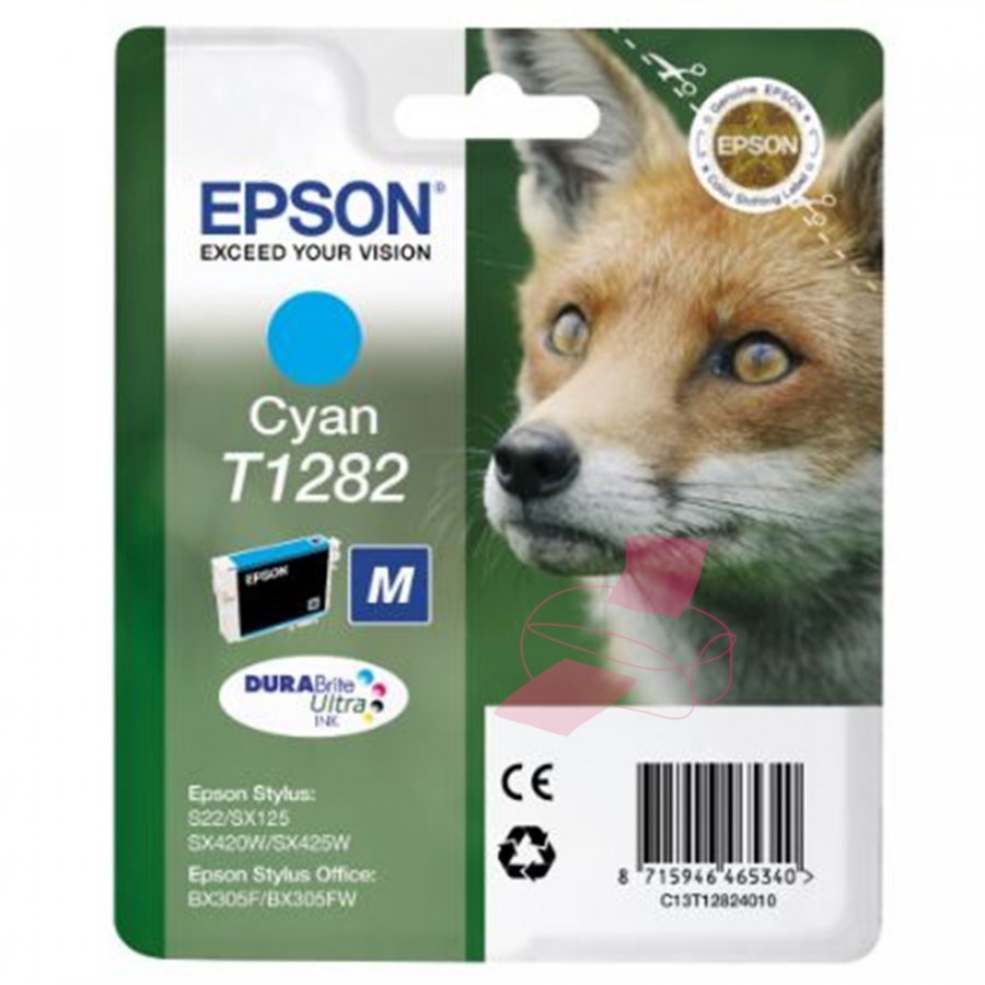 Epson T1282 Cyan Mustepatruuna