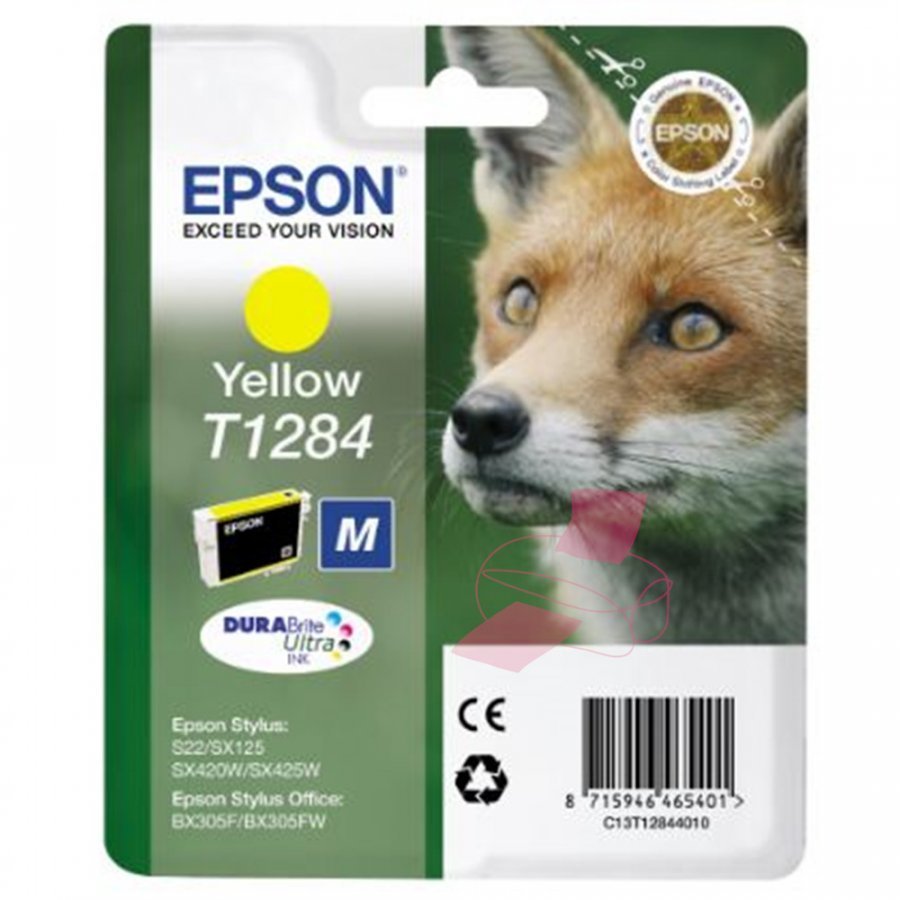 Epson T1284 Keltainen Mustepatruuna