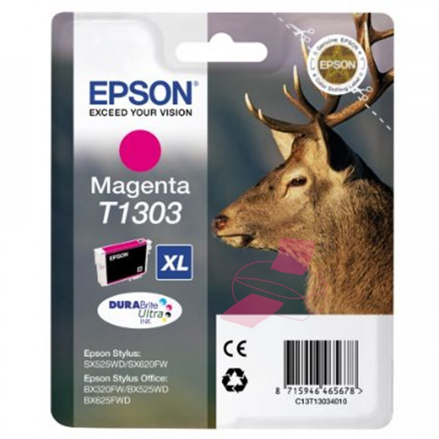 Epson T1303 Magenta Mustepatruuna