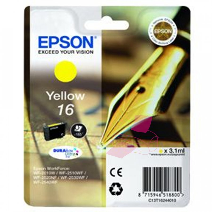 Epson T1624 Keltainen Mustekasetti