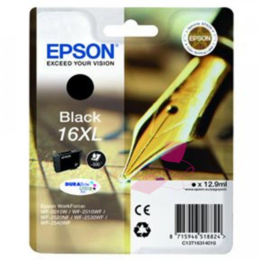 Epson T1631 Musta Mustepatruuna