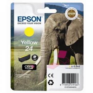 Epson T2424 Keltainen Mustepatruuna