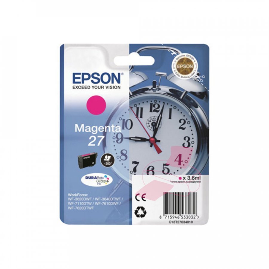 Epson T2703 Magenta Mustepatruuna