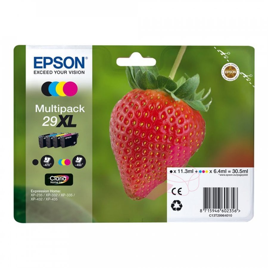 Epson T2996 Neljän Värin Kasettisarja