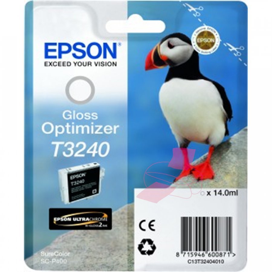 Epson T3240 Gloss Optimizer Mustepatruuna