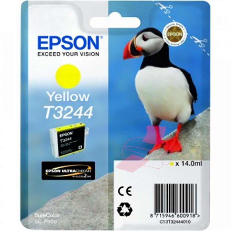 Epson T3244 Keltainen Mustepatruuna