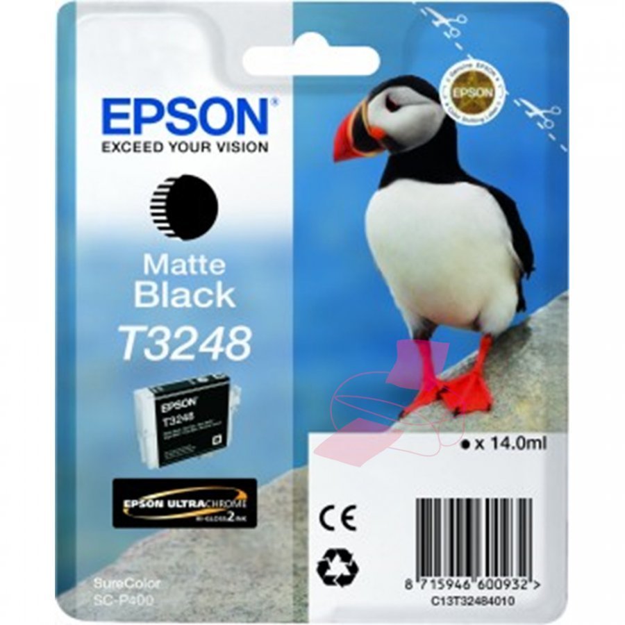Epson T3248 Matta Musta Mustepatruuna