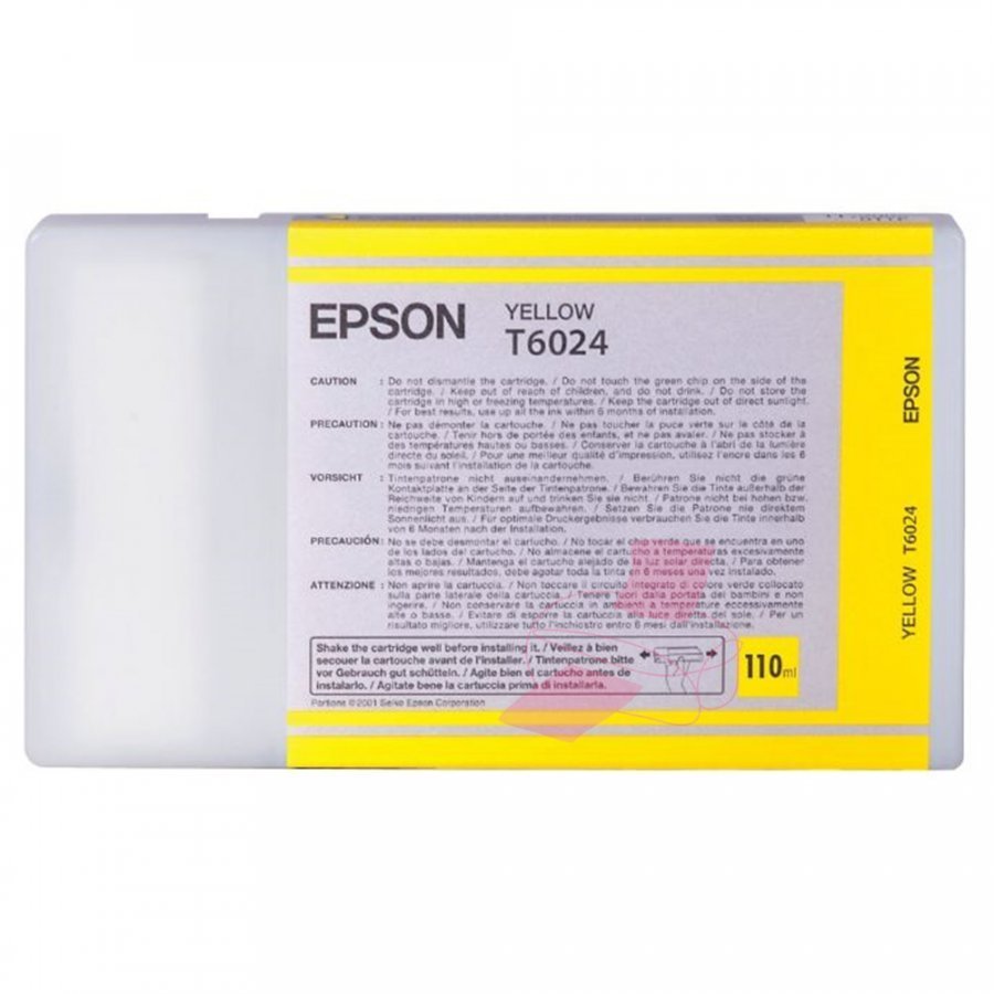 Epson T6024 Keltainen Mustepatruuna